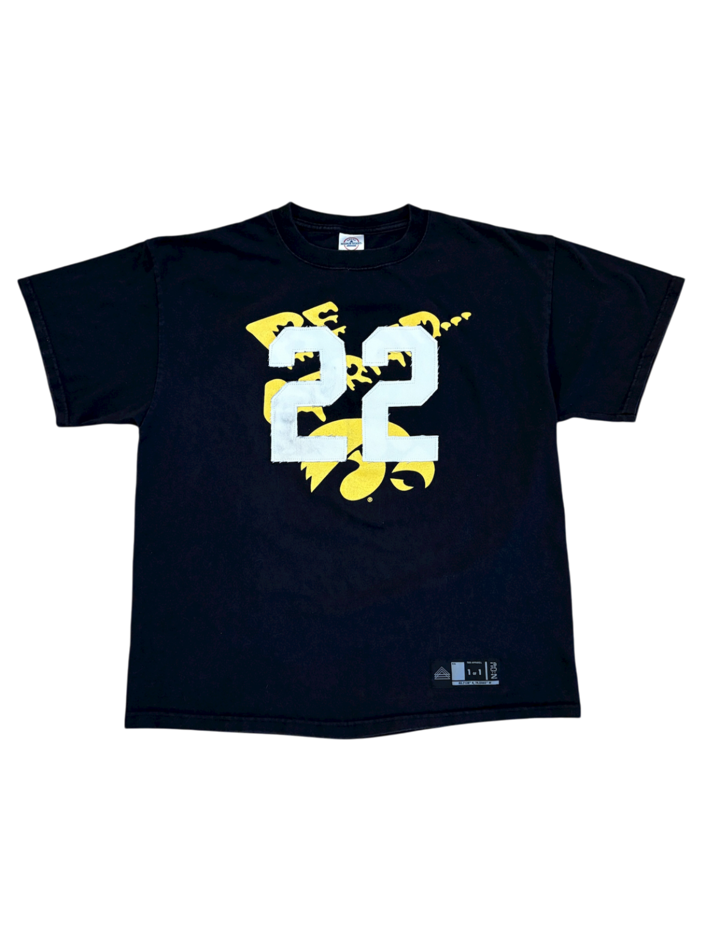Hawkeyes #22 Jersey Tee